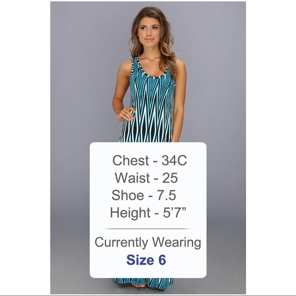 Calvin Klein Rayon Print maxi dress - Picture 6 of 8